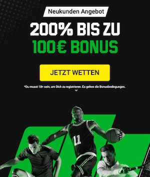 Unibet Neukunden Bonus 200%