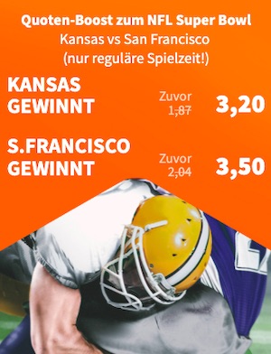 Betsson Kansas San Francisco Quotenboost