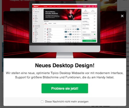 Tipico Desktop