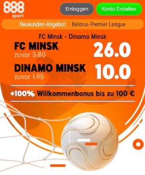888sport Minsk quotenboost
