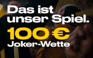 Bwin 100€ Joker Wette