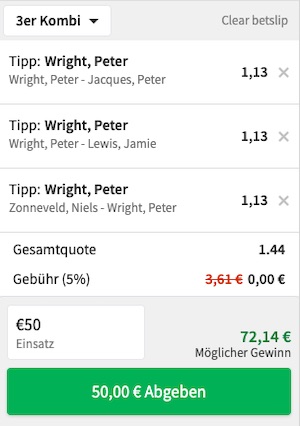 tipico pdc home tour wette