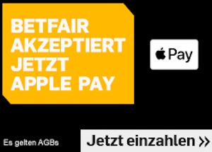 Betfair Apple Pay Einzahlung