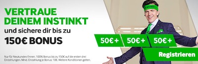 Betway 150€ Bonus