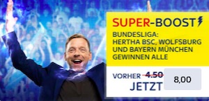SkyBet Bundesliga Super Boost Spieltag 29