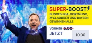SkyBet Bundesliga Super Boost Spieltag 27