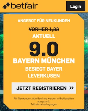 Pokal Finale Bayern Betfair Quoten Boost