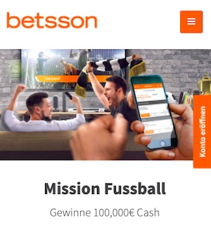 Betsson Mission Fußball