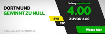 Betway BVB vs. Hertha Super Boost