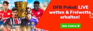 Bahigo DFB Pokal Halbfinale Freiwette