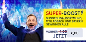 SkyBet Bundesliga Spieltag 34 Super Boost