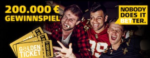 XTiP Goldenes Ticket Gewinnspiel