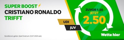 Betway Ronaldo Super Boost
