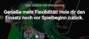 Unibet 100% Cashout