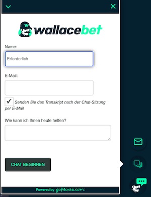 Wallacebet Live Chat
