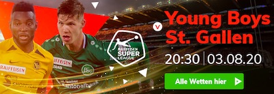 Bahigo Young Boys vs St. Gallen Quoten