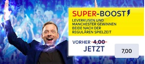 SkyBet Leverkusen Manchester Super Boost