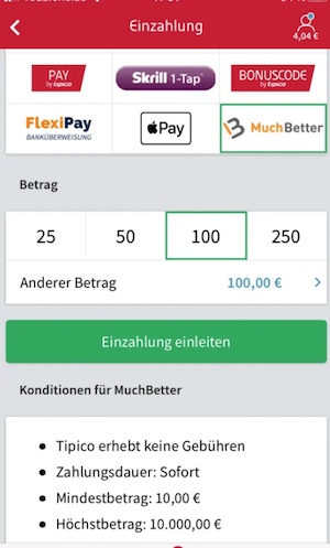 tipico muchbetter app einzahlung