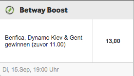 betway boost champions league quali