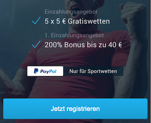 mybet gratiswette + bonus
