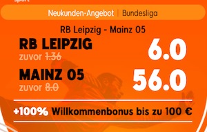 888sport Leipzig Mainz Quoten Boost