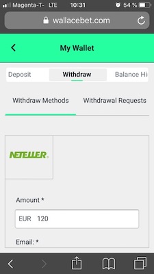 Neteller Auszahlung Wallacebet