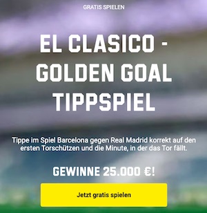 Barca Real Unibet Torschützen Tippspiel