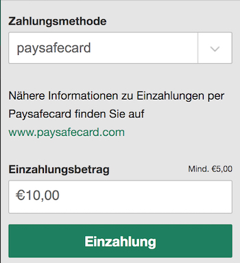 bet365 paysafe einzahlen sofort