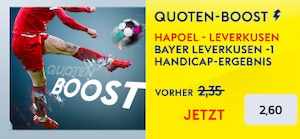 SkyBet Hapoel Leverkusen Handicap Boost