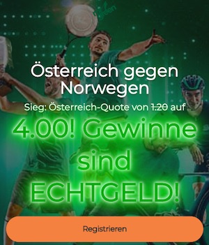 Mr Green Österreich Norwegen Quote
