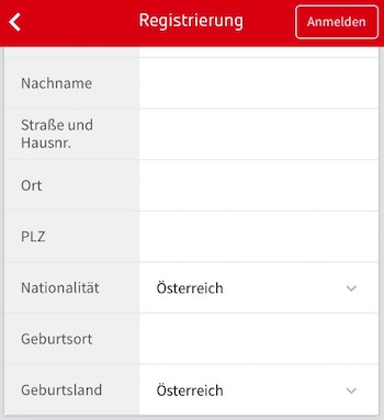 Bei Tipico Registrierung abschließen