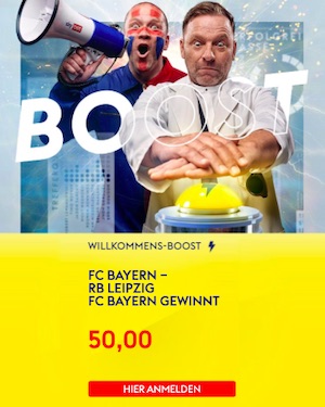 Skybet Bayern Quote 50 gegen Leipzig