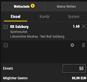 Bwin Lok Moskau Salzburg Wette