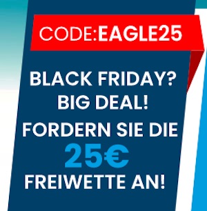 Eaglebet Black Friday 25 Euro