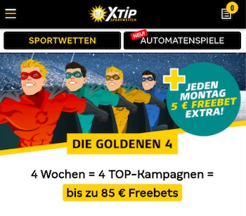 Merkur Sports die goldenen 4