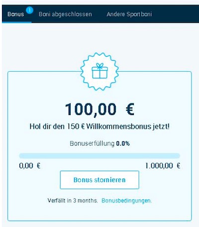 Mybet Bonus Erhalt