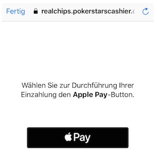 Apple Pay Einzahlung bei Skybet