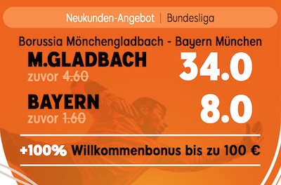 888sport boost bayern gladbach