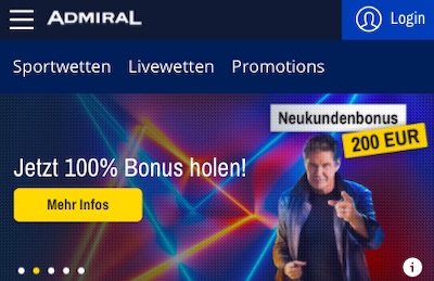 admiralbet bonus neu