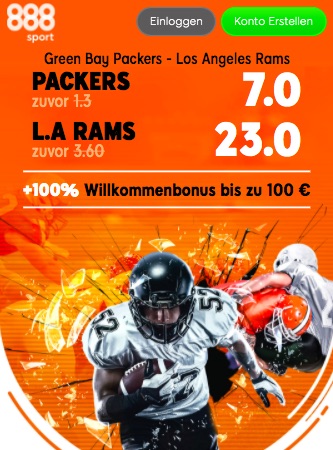 Boost zur NFL bei 888sport