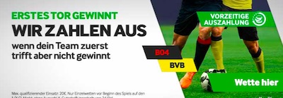 Betway erstes Tor Leverkusen Dortmund