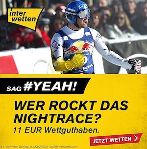 Interwetten Nightrace 11 Euro
