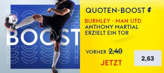 Burnley ManU SkyBet Boost