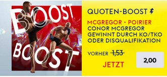 McGregor Quoten Boost SkyBet