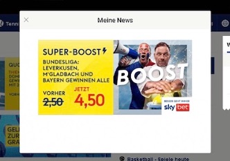 Super Boost Sky Bet