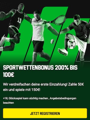 Unibet Sportwetten Bonus