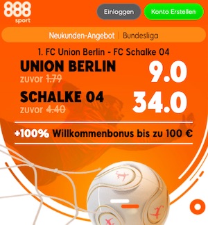 Union Berlin Schalke Boost 888sport