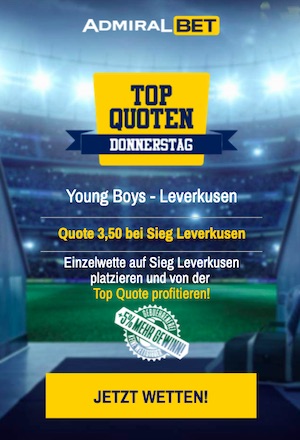 Young Boys Bern Leverkusen Topquote Admiralbet