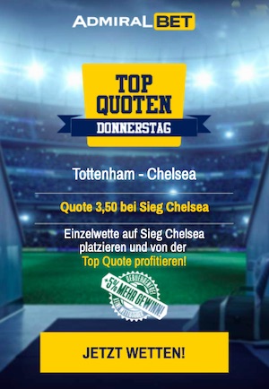 Tottenham Chelsea topquote Admiral