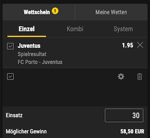 Porto Juventus Quoten Bwin